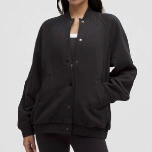 NWT Lululemon Scuba Oversized Collegiate Jacket